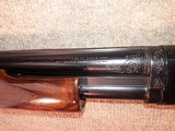 Winchester Model 42 Engraved w/gold, 2 1/2" Chamber, Skeet, Solid Rib - 9 of 14