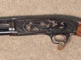 Winchester Model 42 Angelo Bee Engraved. 18 Gold Birds - 8 of 15