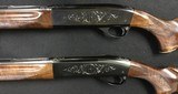 Remington 11-48 28ga Shotguns Consec SN Pair w/ Provenance Engraved by Bob Runge - 6 of 8