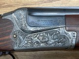 Merkel Model 201E Over/Under 28 Gauge Shotgun with Box, Factory Master Engraved Gebruder, As New - 1 of 15