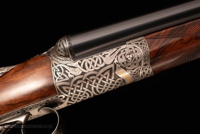 McKay Brown SxS, 20ga/29", Celtic Scroll - used/A+