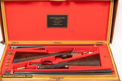 McKay Brown SxS pair, 20ga/27" - used/excellent