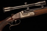 Used Hambrusch 7x57R Kipplauf with 23 3/4