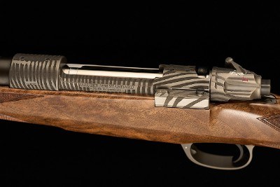 Rigby Highland Stalker Zebra, .30-06 - WG7 - NEW - Image 4 of 13