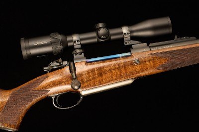 Rigby Big Game .375 H&H, bulino engraved - used/A-