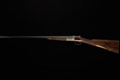 McKay Brown SxS, 20ga/29", Celtic Scroll - used/A+ - Image 3 of 15
