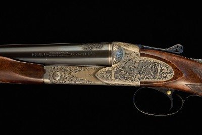 Tommy Kaye Engraved Winchester Model 21 12 Ga/28" - Image 10 of 13