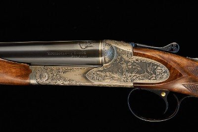Tommy Kaye Engraved Winchester Model 21 12 Ga/28" - Image 10 of 14