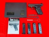 Heckler & Koch P7K3, 9K/380 ACP, Unfired Museum Quality with Four Magazines: - 1 of 15