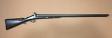 8 ga 18.5 Pound Double Barrel Market Hunting Percussion Shotgun - 1 of 15