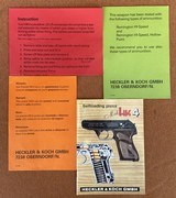 Heckler & Koch HK4 Pistol, 9 mm Kurtz (.380) with 22 LR Conversion Kit & .22 LR Extractor - 12 of 12