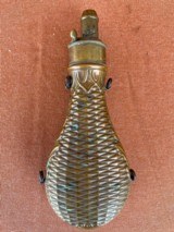 Basket Weave Powder Flask - 1 of 4