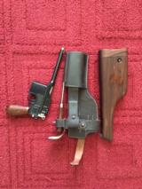 Pre WWI Mauser C 96 Mauser Broom Handle 7.63 Cal Pistol - 3 of 7