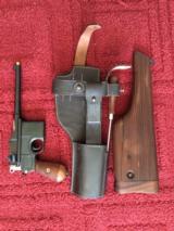 Pre WWI Mauser C 96 Mauser Broom Handle 7.63 Cal Pistol - 2 of 7