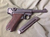 German P.08 Luger S/42 Pistol by Mauser - 3 of 15