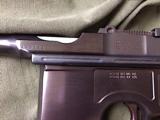 Mauser Red 9 9mm Model C96 Broomhandle Pistol
- 3 of 11