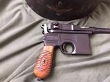 Mauser Red 9 9mm Model C96 Broomhandle Pistol
- 9 of 11