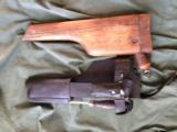 Mauser C 96 Broomhandle with Serial numbered stock. - 6 of 14