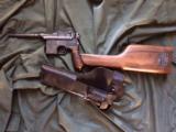 Mauser C 96 Broomhandle with Serial numbered stock. - 14 of 14