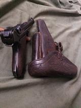 German Luger with serial number 500, matching numbers with lettered holster - 9 of 15