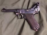 German Luger with serial number 500, matching numbers with lettered holster - 14 of 15
