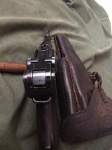 German Luger with serial number 500, matching numbers with lettered holster - 8 of 15