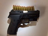 SIG SAUER P-229 (USA) IN 357 SIG CALIBER. DA ONLY WITH NGTSGTS AND 3.9" BARREL. - 1 of 15
