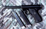 Ruger (PRE MARK I) .22 LR Semi Auto Pistol. Very Good. 6" Barrel. Shiny Bore, Tight Action - 1 of 6