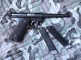 Ruger (PRE MARK I) .22 LR Semi Auto Pistol. Very Good. 6" Barrel. Shiny Bore, Tight Action - 2 of 6