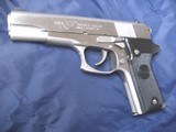 Colt Double Eagle Mark II Series 90 10mm semi auto pistol, stainless, rare - 1 of 12