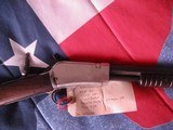 Winchester Model 90 22 LR cal pump rifle, Nickel Receiver,
Octagon Barrel, Tang sight - 11 of 14