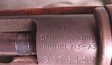 Smith Corona Model 1903A3 Rifle with original bayonet. - 5 of 14