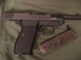 Manurhin P1 9mm Made in France Semi Auto Pistol, Has German acceptance mark - 7 of 15