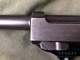 Manurhin P1 9mm Made in France Semi Auto Pistol, Has German acceptance mark - 13 of 15