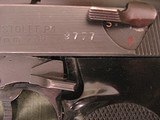 Manurhin P1 9mm Made in France Semi Auto Pistol, Has German acceptance mark - 5 of 15