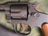 Smith and Wesson Victory .38 S&W Special Revolver from WWII with Original Leather Holster - 4 of 20