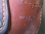 Smith and Wesson Victory .38 S&W Special Revolver from WWII with Original Leather Holster - 16 of 20