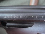 Smith and Wesson Victory Revolver .38 Smith and Wesson Marked U. S. Property G. S. D. - 2 of 19