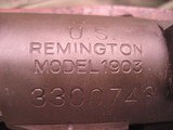 USN Stamped Model 1903 Remington NRA Excellent Condition with Hatcher Hole and Cleaning Kit. - 8 of 20