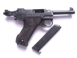 Husqvarna LAHTI Swedish Model 40 Pistol - 9mm Cal. Army SS with crown proof stamped. - 2 of 11