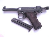 Husqvarna LAHTI Swedish Model 40 Pistol - 9mm Cal. Army SS with crown proof stamped. - 3 of 11