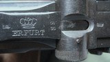 Luger with matching number flat stock, Erfurt 1917 - 14 of 20