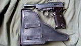 Spreewerk cya P38 with Eagle over 88 waffenampts 9MM Semi Auto Pistol. Very Good. Shiny Bore. With Period Holster - 2 of 17