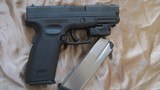 XD 45 ACP BLACK COMPACT with Laser Sight and two Original Factory 13 Round Magazines - 5 of 11