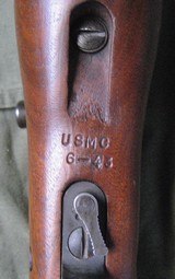 Johnson Automatics M1941 Stamped USMC .30-06 Rifle, MFD 1941-1945 C&R
MFG Cranston Arms Co. - 8 of 23