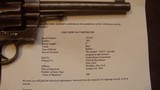 Navy Colt model 1895 Stamped USN, New Navy .38LC double action revolver with Colt Archives Letter - 2 of 10
