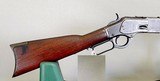 Winchester model 1873 44-40 caliber rifle. Dated 1883, 20 inch barrel, serial number 122610A. - 2 of 16