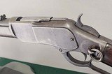 Winchester model 1873 44-40 caliber rifle. Dated 1883, 20 inch barrel, serial number 122610A. - 9 of 16