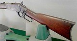 Winchester model 1873 44-40 caliber rifle. Dated 1883, 20 inch barrel, serial number 122610A. - 8 of 16