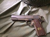 ITHACA 1911 A1 U. S. Army, Semi Auto Pistol .45 ACP - 4 of 9